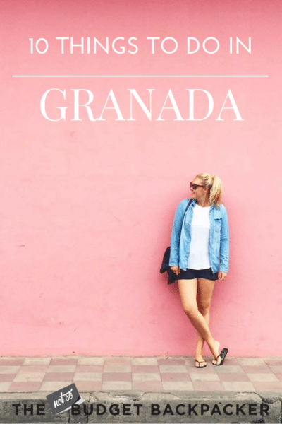 Things to do in Granada - pinterest