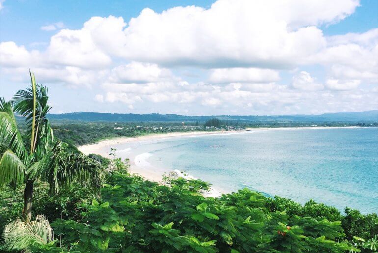 Byron Bay Activities - View of Clarke's Beach